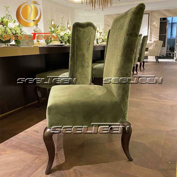 High back dining chairs