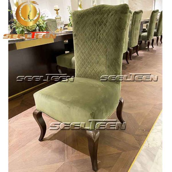 High back dining chairs