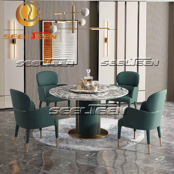 Rotating dining table