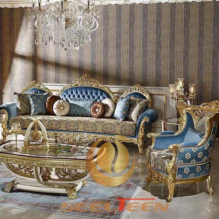 Luxurious royal sofa set for hotel