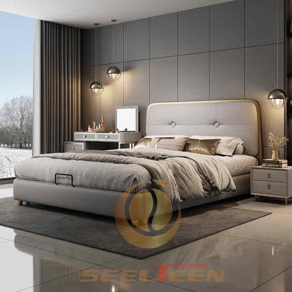 Royal King Size Bed Italian Luxurious Bedroom Furniture