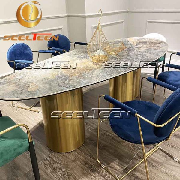 Marble dining table