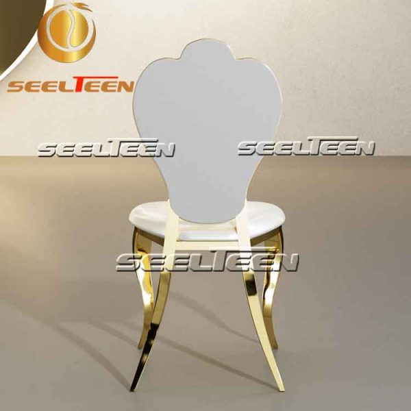 Gold dining chair