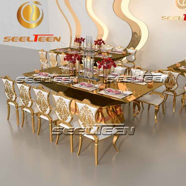 Luxury restaurant table