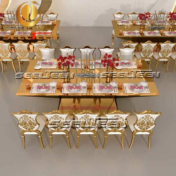 Luxury restaurant table