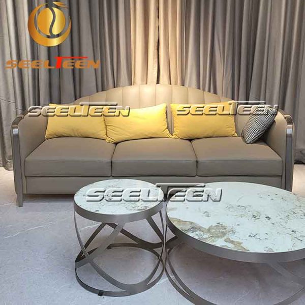 3 Seater Leather Sofa