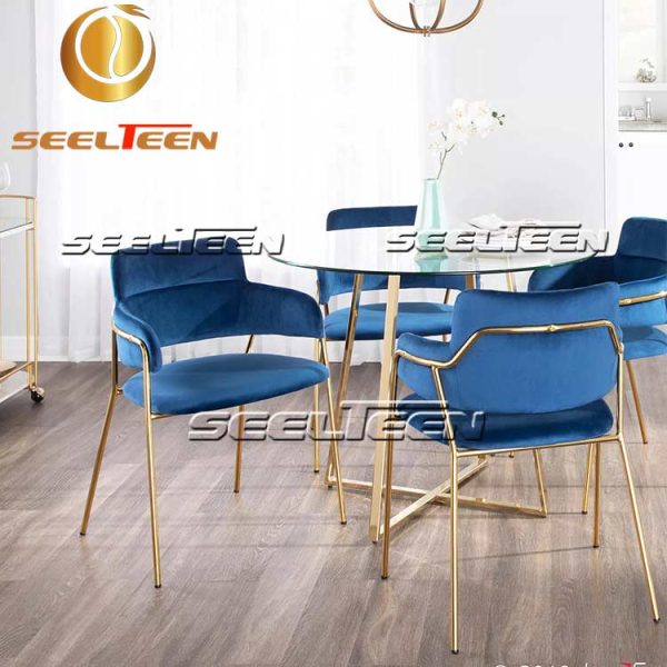 Blue Contemporary Chairs