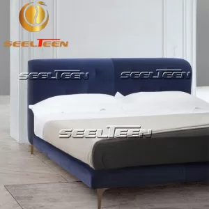 Velvet King Bed