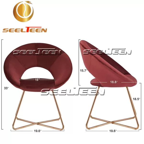 Premium Wine Red Chair