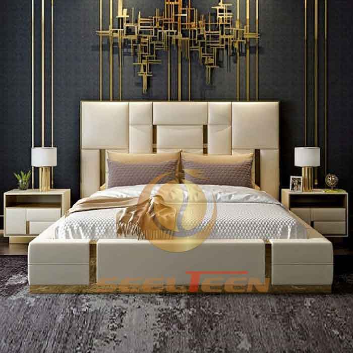 Contemporary bed frames hotel project bedroom set Seelteen