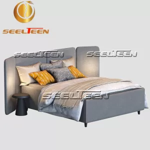 Gray Queen Bed Frame