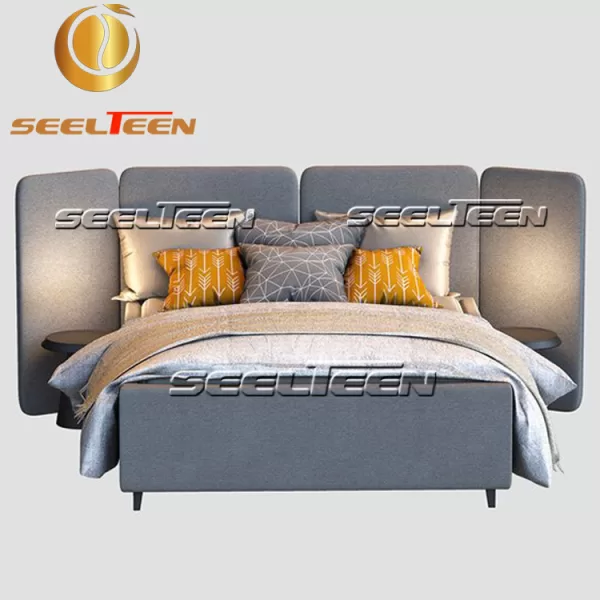 Gray Queen Bed Frame