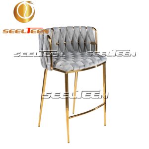 Milano Grey Counter Chair