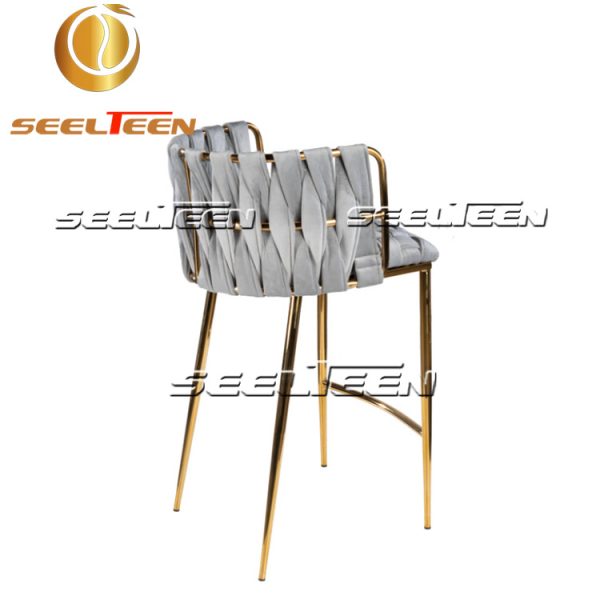 Milano Grey Counter Chair