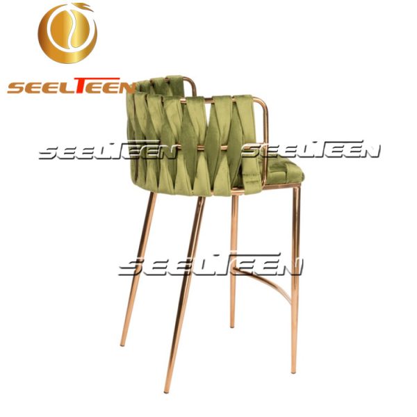 Milano Green Counter Chair