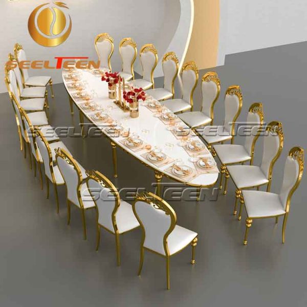 Contemporary dining table set