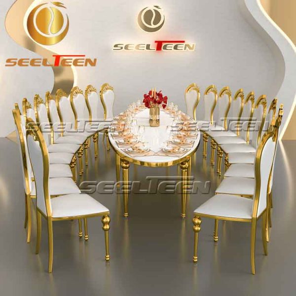 Contemporary dining table set