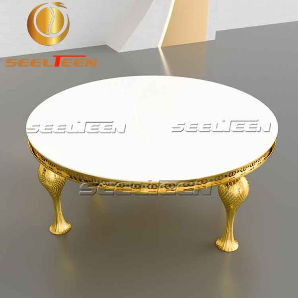 Modern round dining table