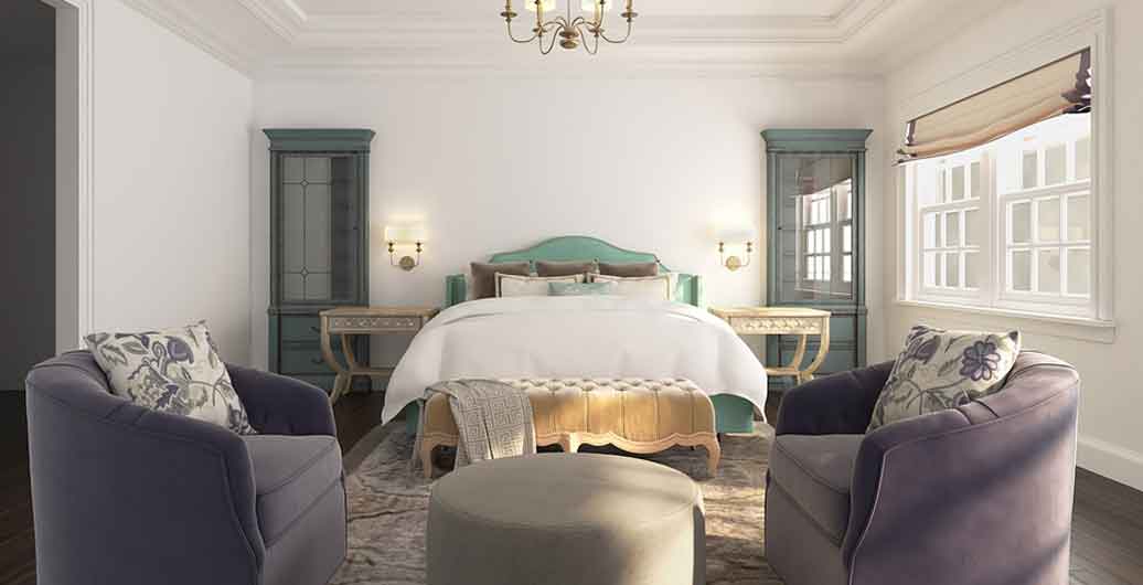 Bedrooms in 4 Boutique Hotel Styles