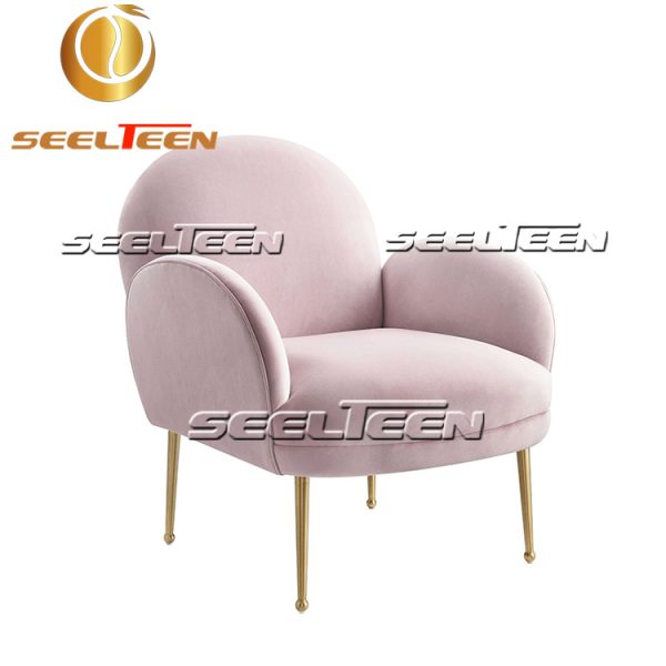 Gwen Mauve Velvet Chair