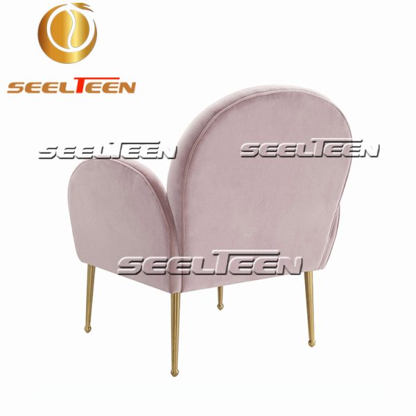 Gwen Mauve Velvet Chair