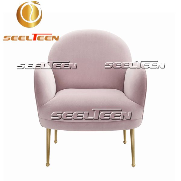 Gwen Mauve Velvet Chair