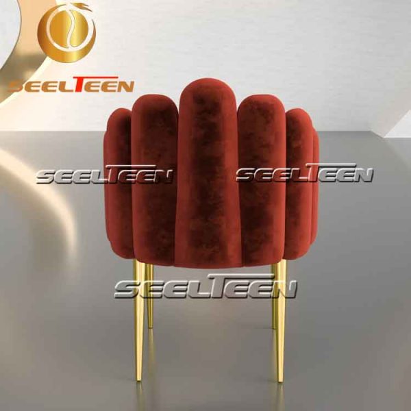 Red Velvet Finger Chair