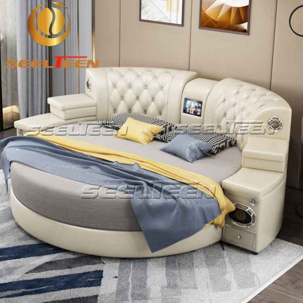 Round bed mattress