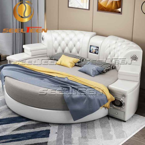 Round bed mattress