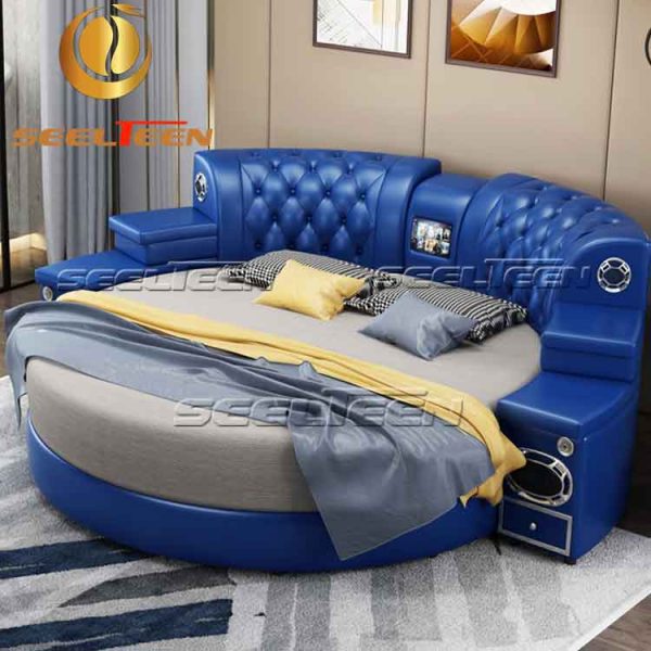 Round bed mattress