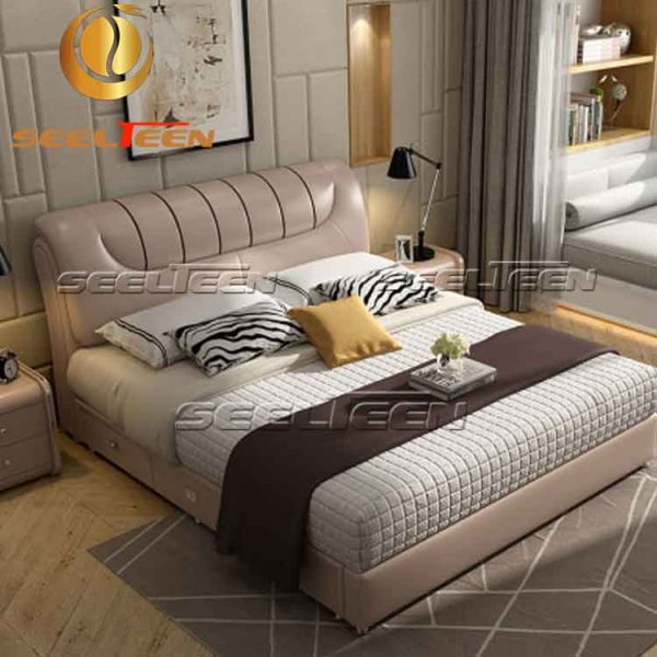 Modern storage bed