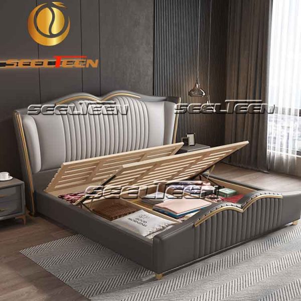 Full size metal bed