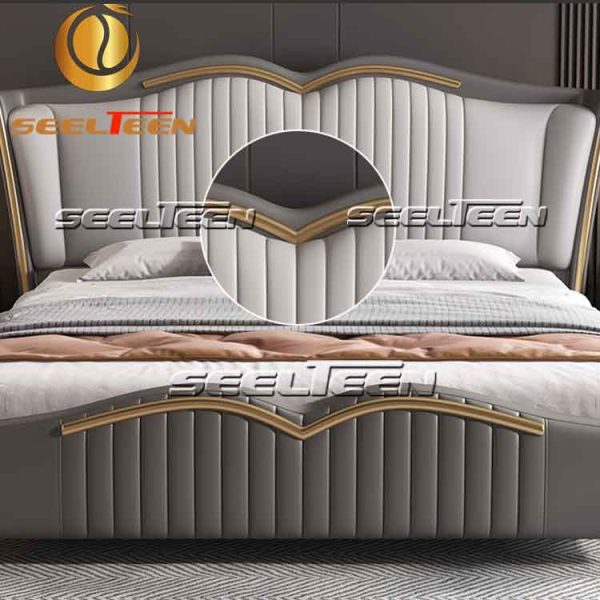 Full size metal bed