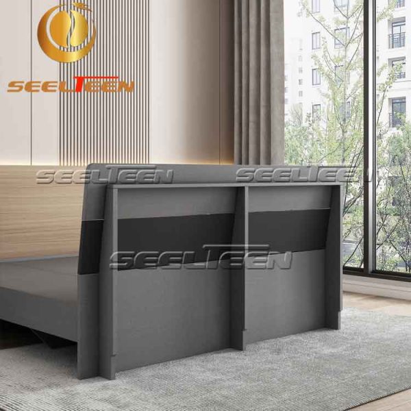 Metal black bed frame