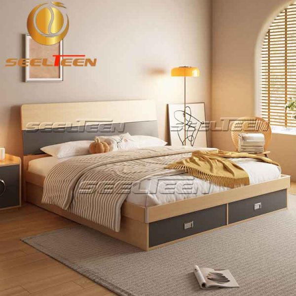 Queen wood bed frames