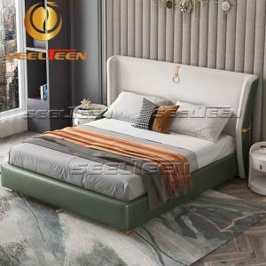 Top layer cowhide bed