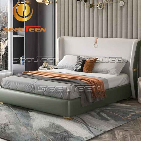 Top layer cowhide bed