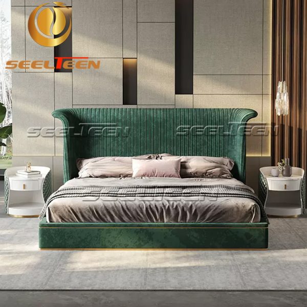 Scrub cloth bed