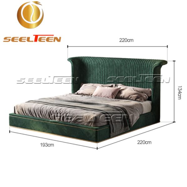 Scrub cloth bed