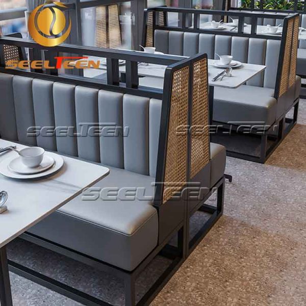 Restaurant booth sofa