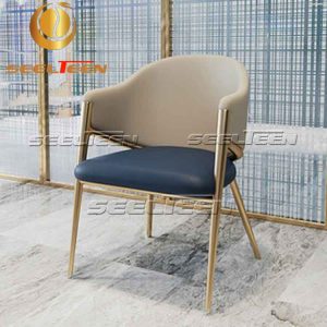 Dining chair leather chair