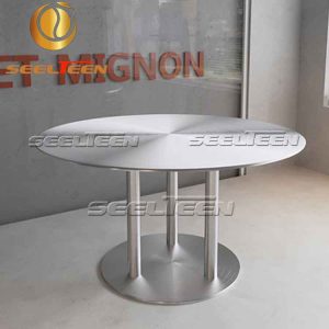 Round dining tables