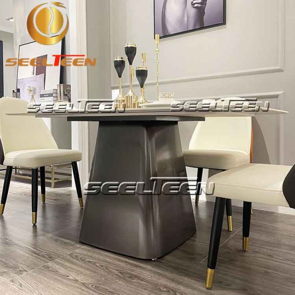 Dinner room table set