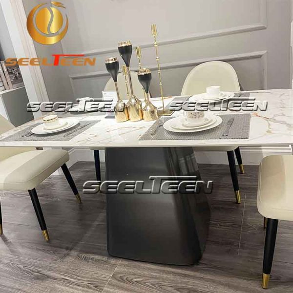 Dinner room table set