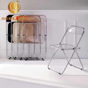 Clear Acrylic Foldable Chair