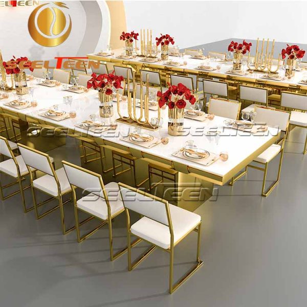 Gold Wedding Table