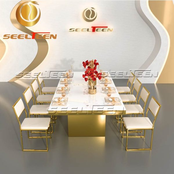 Gold Wedding Table