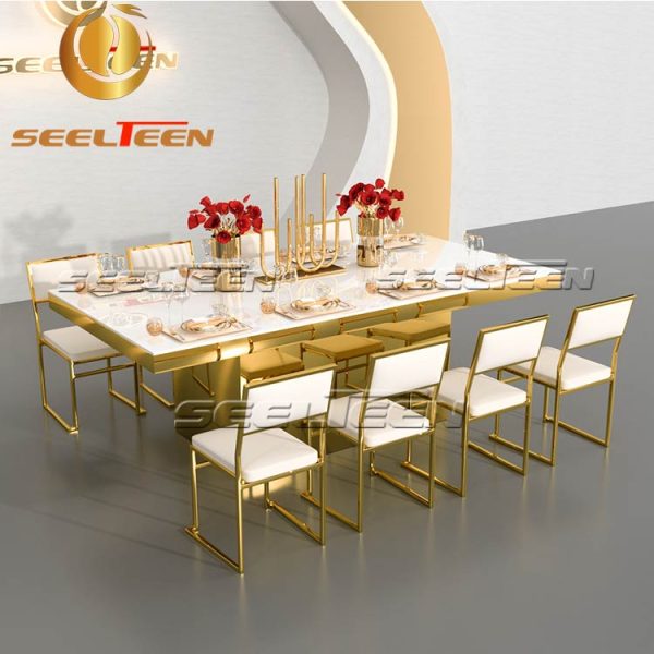 Gold Wedding Table