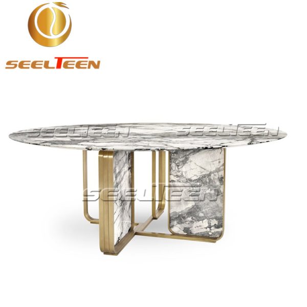 Dining Table 4 Seater Marble Top