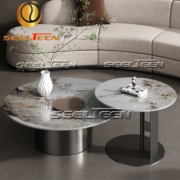 Marble Round Coffee Table